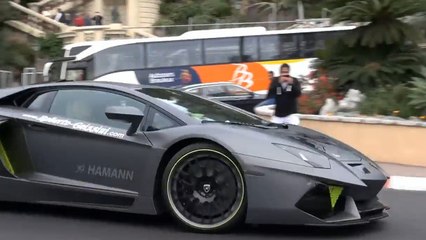 Le bruit incroyable d'une Lamborghini Aventador Nervudo revue par Hamann sur le circuit de Monaco