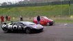 Une Lamborghini Murcielago et Fiat 500 cinquecento s'affrontent en ligne droite
