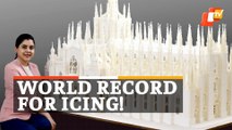 Pune Based Baker Creates World Record For Making Biggest Icing Structure Weighing 100kgs