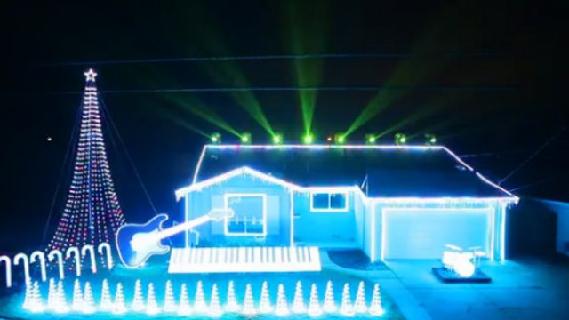 Des décorations de Noël lumineuses et musicales sur le thème de Star Wars