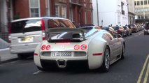 Une Bugatti Veyron 16.4 GrandSport aperçue dans les rues de Londres