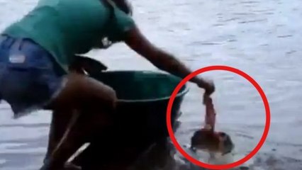 La façon la plus extrême de pêcher des piranhas