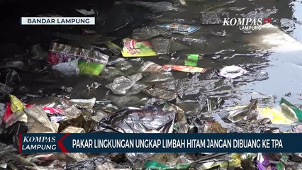 Pakar Lingkungan Ungkap Limbah Hitam Jangan Dibuang ke TPA