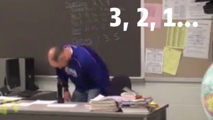 Ils font une blague hilarante à leur professeur