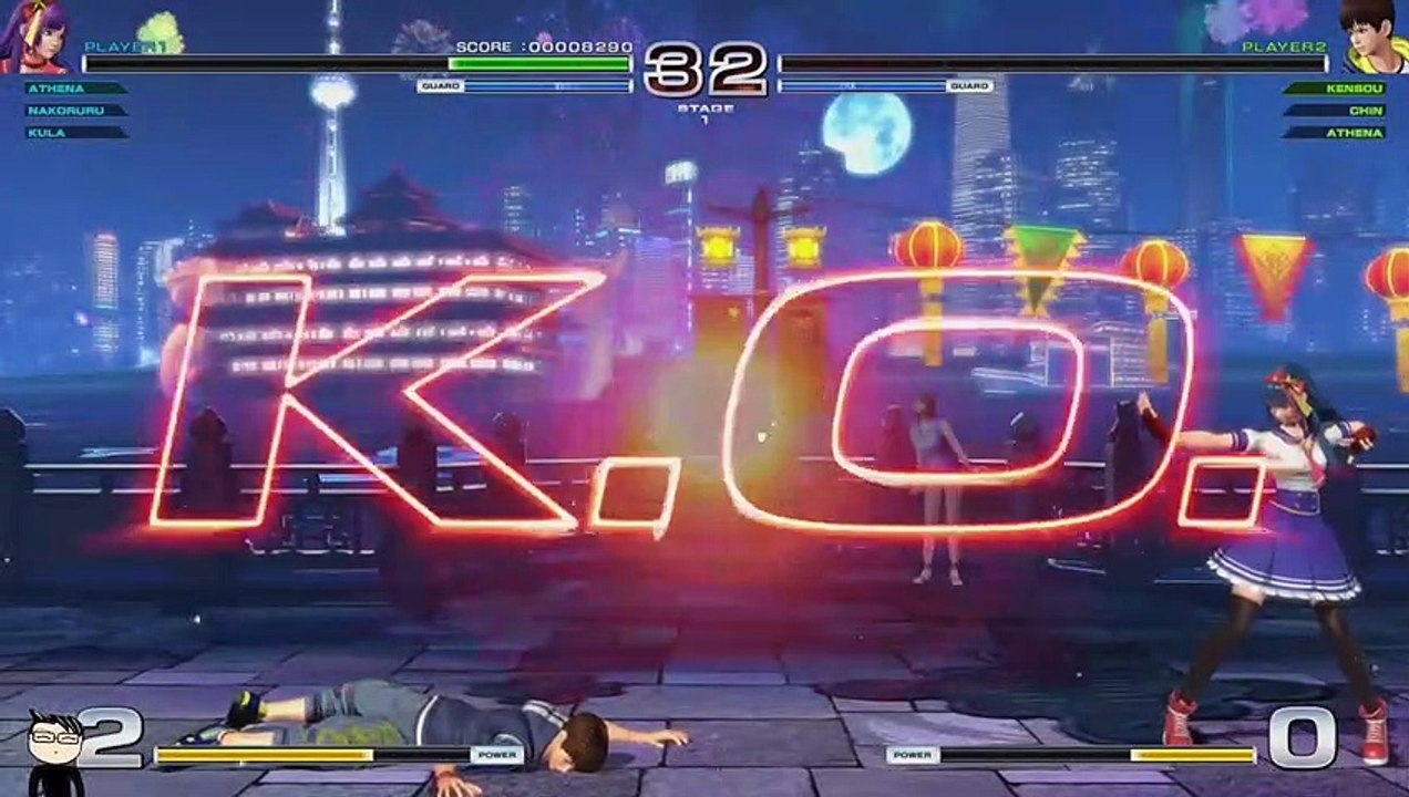 (PS4) The King of Fighters XIV - 30 - SP10 - Beautiful Longhair Team - Lv 4 Hard pt1
