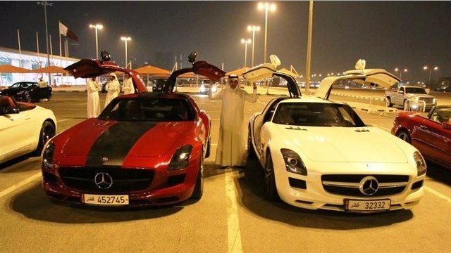 Les bolides de rêves d'un jeune Qatari