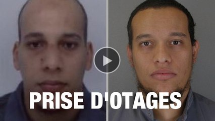 Charlie Hebdo : les deux suspects retranchés dans un entrepôt de travaux public avec un otage