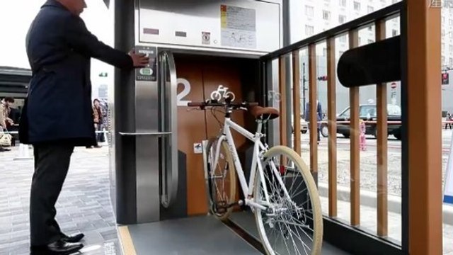 Découvrez un parking révolutionnaire spécialement pour les vélos !