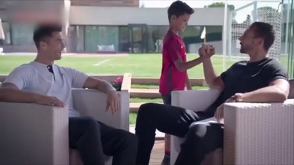 Globe Soccer Awards : Le rêve du fils de Cristiano Ronaldo est de jouer avec son père un jour