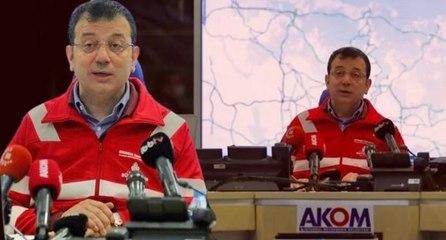 Ekrem İmamoğlu’dan kar uyarısı: Yarın için program yapmayın