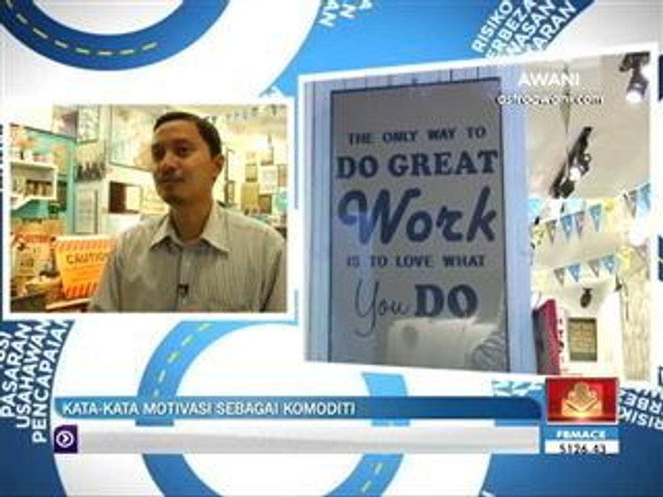 Kata-kata motivasi sebagai komoditi