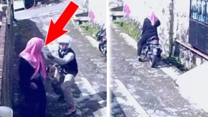 Ce voleur n'est vraiment pas malin !