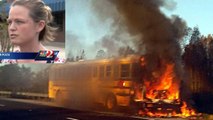 Une prof de maths sauve 38 élèves d'un bus en flammes