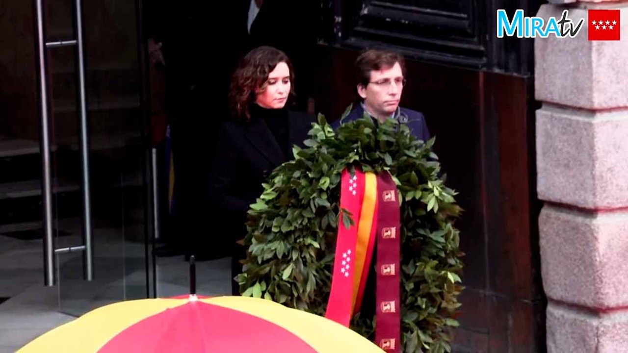 Homenaje a las víctimas del 11M en la Puerta del Sol de Madrid