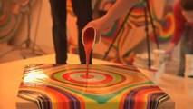 Une technique de peinture qui va vous hypnotiser