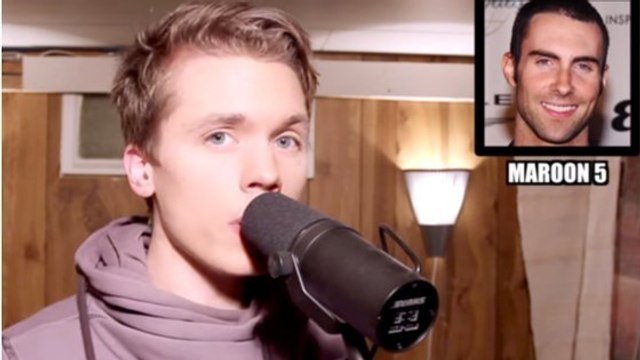 Il imite à la perfection la voix de 14 chanteurs différents