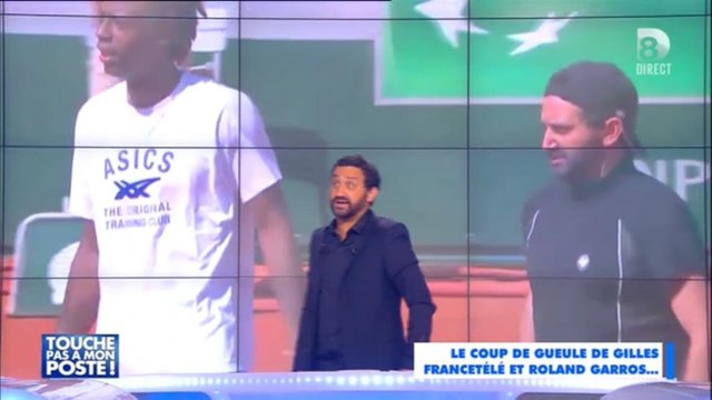 TPMP : Cyril Hanouna interrompt un match à Roland-Garros