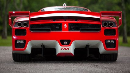 Le bruit surpuissant de la Ferrari FXX Evoluzione