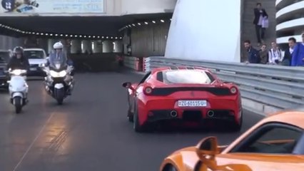 Le bruit ahurissant d'une Ferrari 458 Speciale sous un tunnel