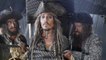Johnny Depp dans la première image de Pirates des Caraibes 5