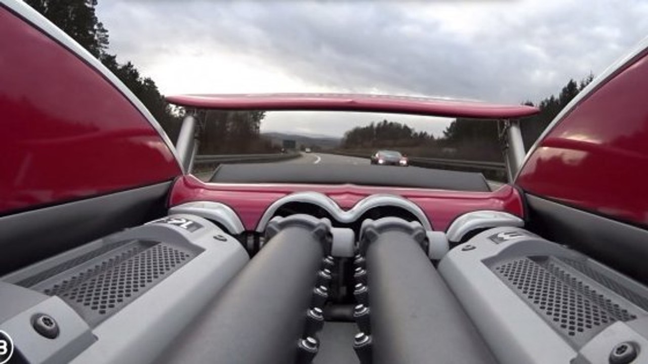 Une Bugatti Veyron atteint les 328 km/h sur autoroute