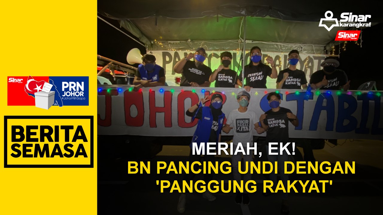 Meriah, ek! BN pancing undi dengan ‘Panggung Rakyat’