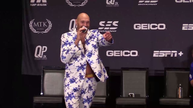 Boxe : Tyson Fury officialise deux combats contre Anthony Joshua