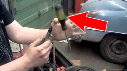 Il arrive à faire flotter son tournevis dans les airs