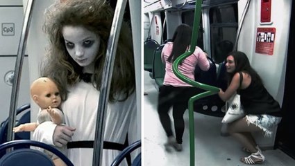 Une fillette possédée terrorise les passagers d'un métro