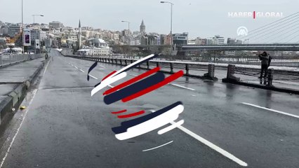 Unkapanı Köprüsü'nün bağlantı noktası ayrıldı