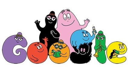 45e anniversaire des Barbapapa : pour fêter cette journée Google lance un Doodle animé