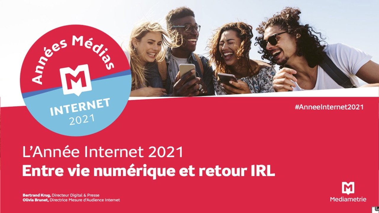 Présentation année Internet Médiamétrie 22 mars 2022