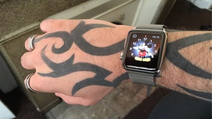 Apple Watch : les tatouages empêchent l'utilisation de la montre connectée