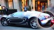 Une Bugatti L'Or Blanc vient taper une LaFerrari