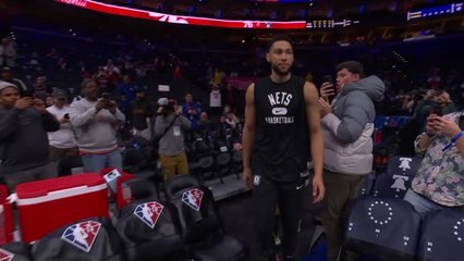 Download Video: Simmons booed, Harden quiet as Nets blow out 76ers