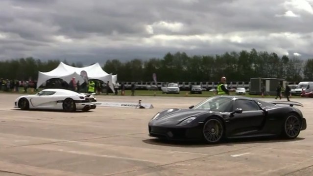 Koenigsegg Agera, LaFerrari, 918 Spyder ... Des duels de supercars qui décoiffent