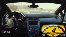 Un chrono fou sur le circuit de Nürburgring en Lamborghini Aventador