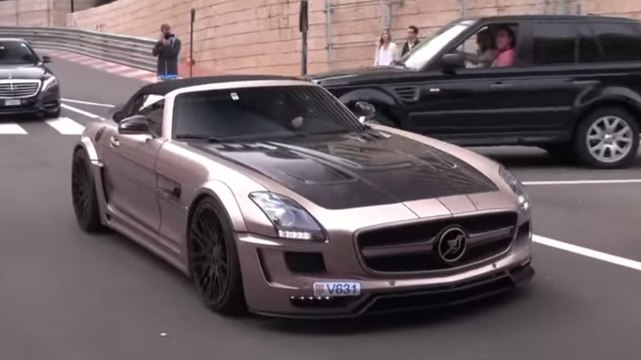 Cette Mercedes-Benz SLS AMG Roadster a quelque chose de particulier