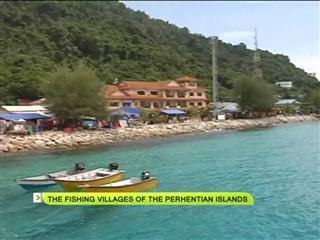 The fishing village of the Perhentian Islands