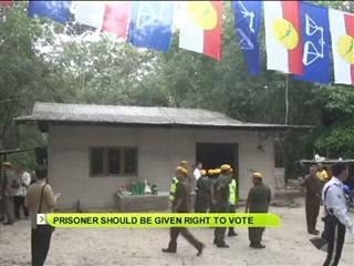 Prisoners should be given rights to vote