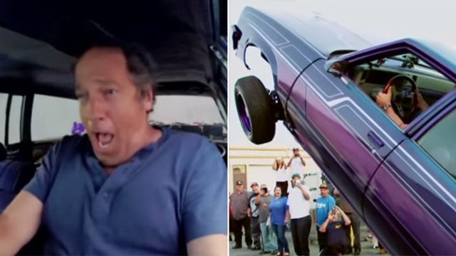 Il teste la puissance des suspensions hydrauliques