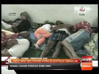 Empat maut bot pencari suaka ke Australia tenggelam