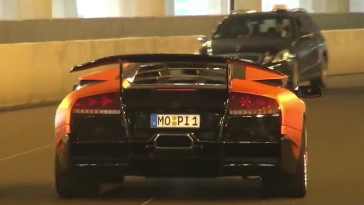Cette magnifique Lamborghini Murcielago LP640 va faire résonner le Rocher