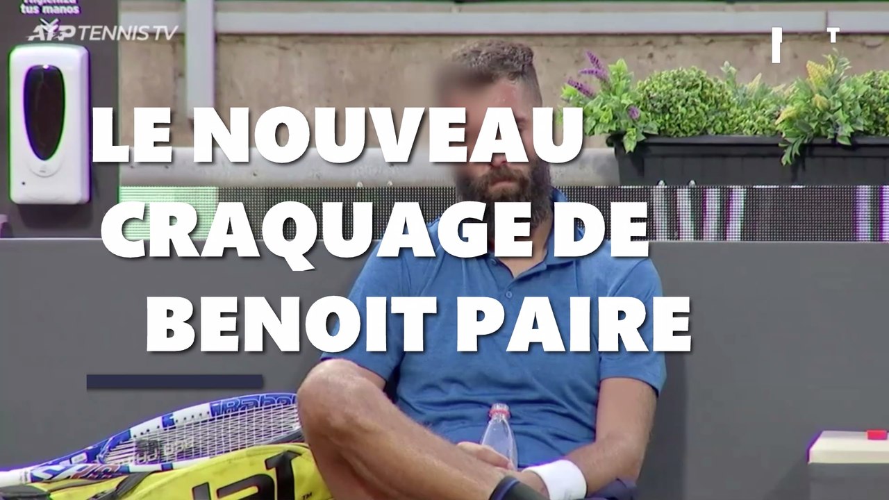 Tennis : le nouveau craquage de Benoît Paire en plein match