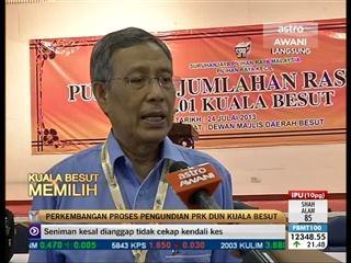 Perkembangan PRK Kuala Besut 12.00pm