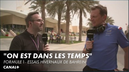 Interview de Laurent Rossi avec Julien Fébreau - Essais hivernaux F1 de Bahreïn