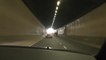 Embarquez dans une Nissan GT-R pour une accélération hallucinante dans ce tunnel bondé