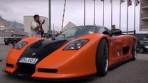La très rare Mosler MT900 GTR se fait remarquer à Monaco