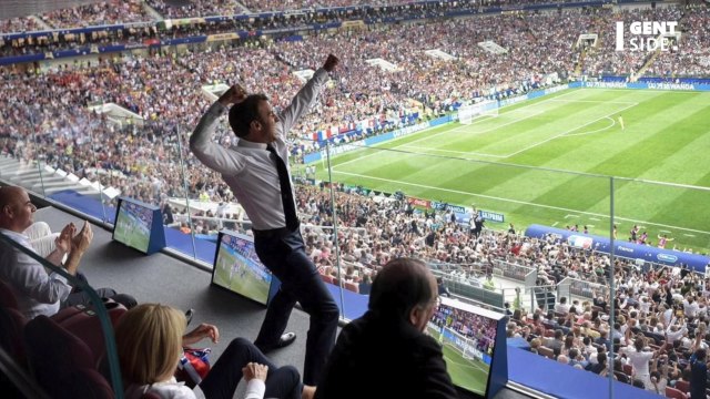 Coupe de France : l'attitude d'Emmanuel Macron avant la finale entre le PSG et Monaco critiquée sur Twitter