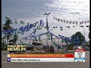 Najib minta pengundi Kuala Besut keluar awal